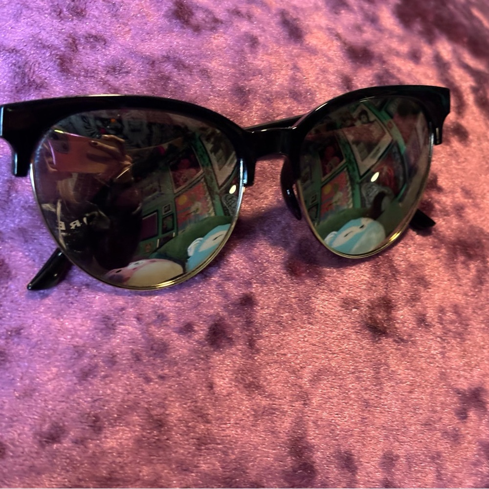 Black Cat Eye Sunglasses